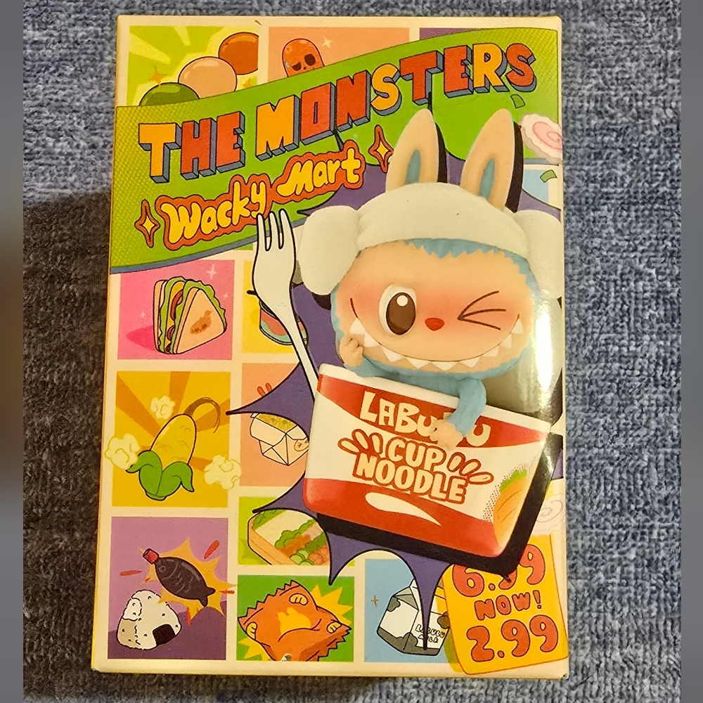 New In Box Popmart Wacky Mart Labubu The Monsters Blind Box 100% Authentic